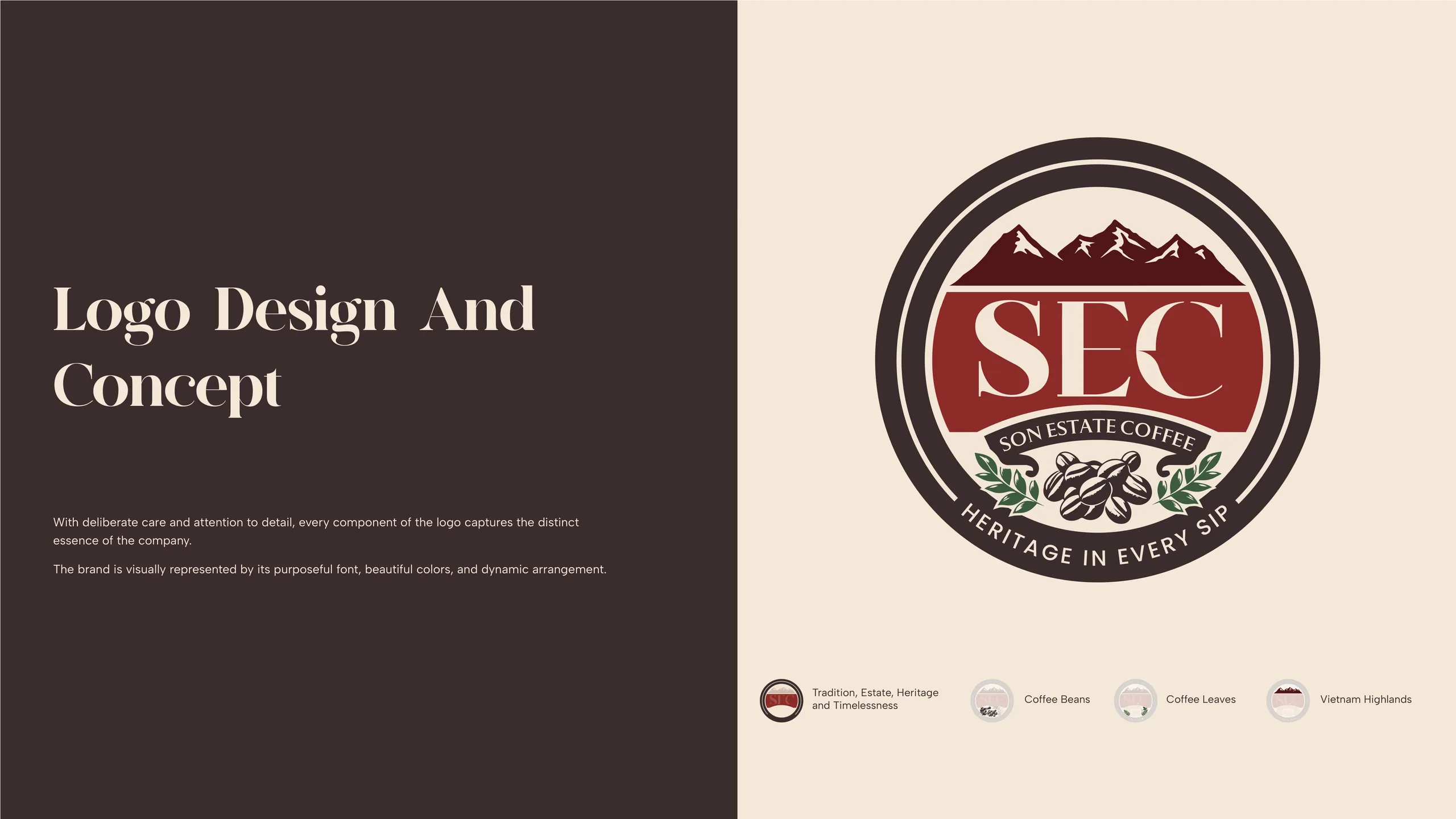 Son Estate Coffee brand identity 3